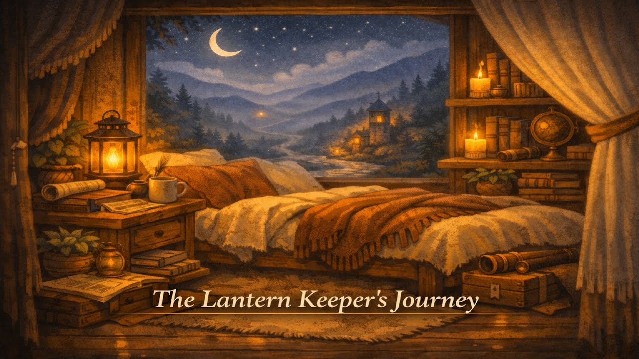 The Lantern Keeper’s Journey 🌙 Soft Spoken Fantasy Sleep Story for Deep Relaxation