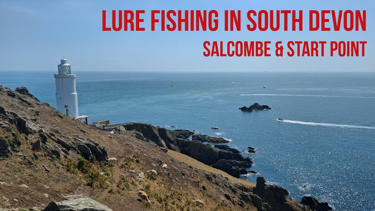 Lure Fishing In South Devon | Salcombe and Start Point | Pollock And Wrasse | Shore Fishing UK