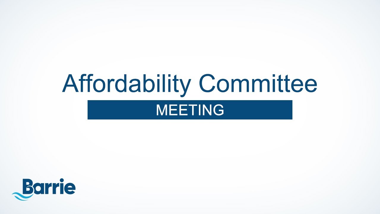 Affordability Committee Meeting | March 11, 2026