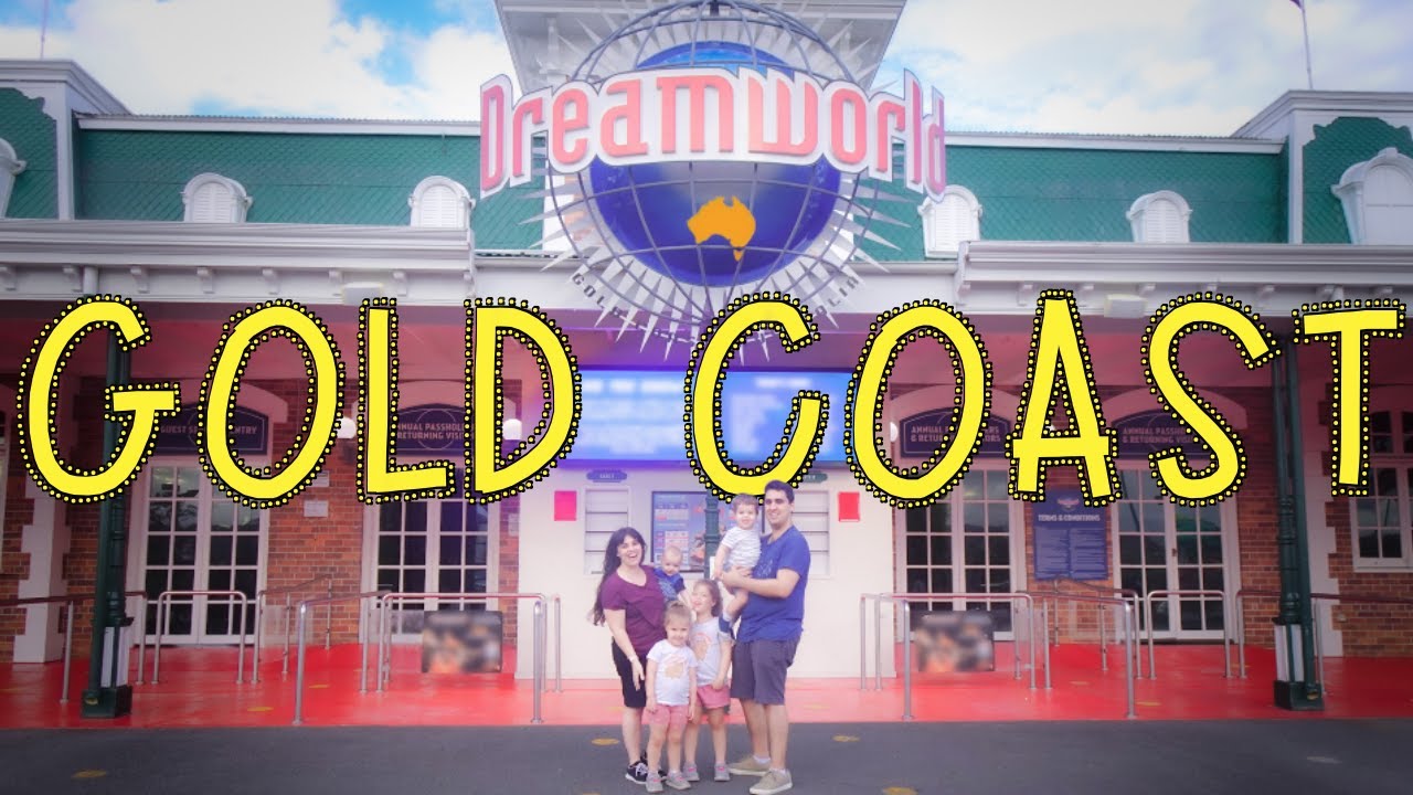 Bending the kid's sleep routine to go to DREAMWORLD! Gold Coast Vlog