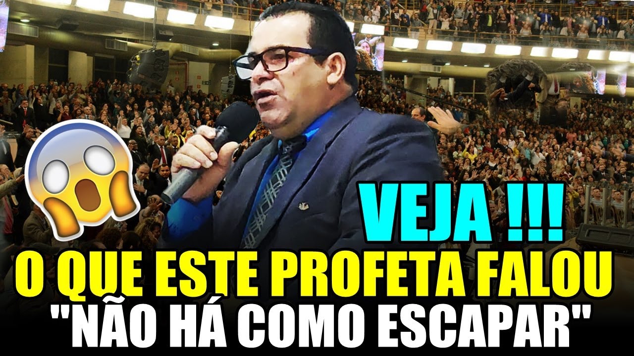 Veja O Que Este Profeta Falou Não Há Como Escapar - Pregação de Arrepiar 2022