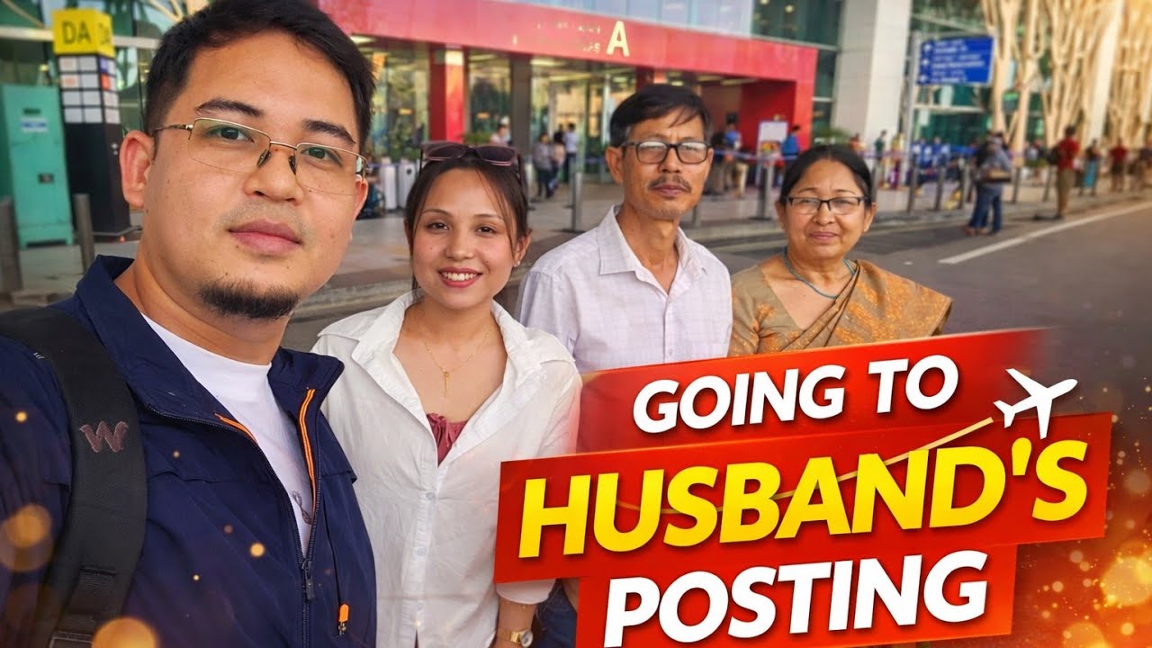 Back To My Husband’s Posting Place | Leaving our Family 🥲