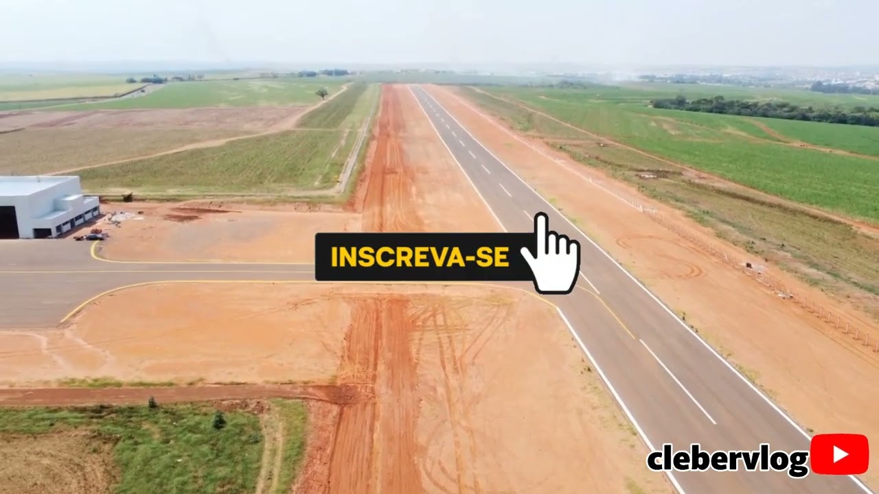 Aeroporto novo em #catanduva  voo de drone dji #mine2