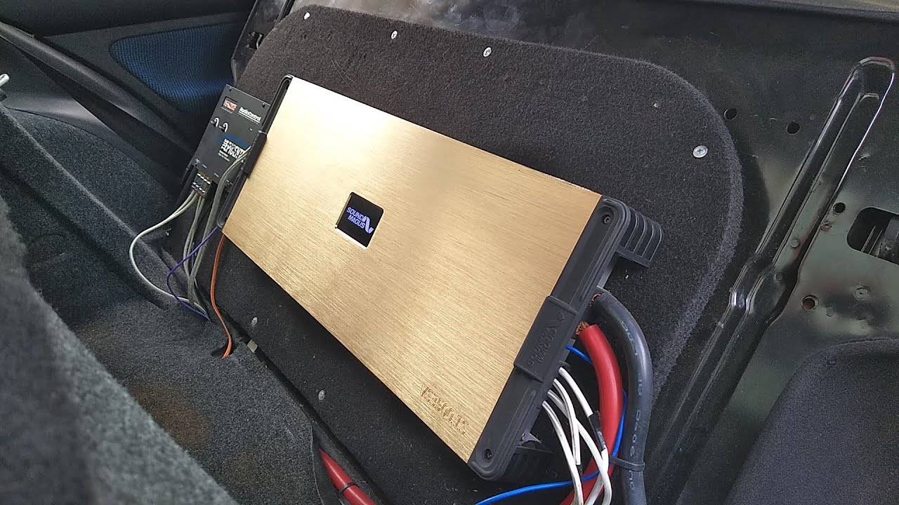 Amplificador SoundMagus de 3,500 Watts y subwoofers Carbon Audio