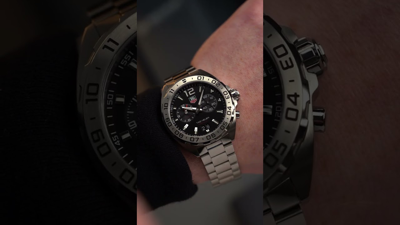The best way to put on a Tag Heuer watch!