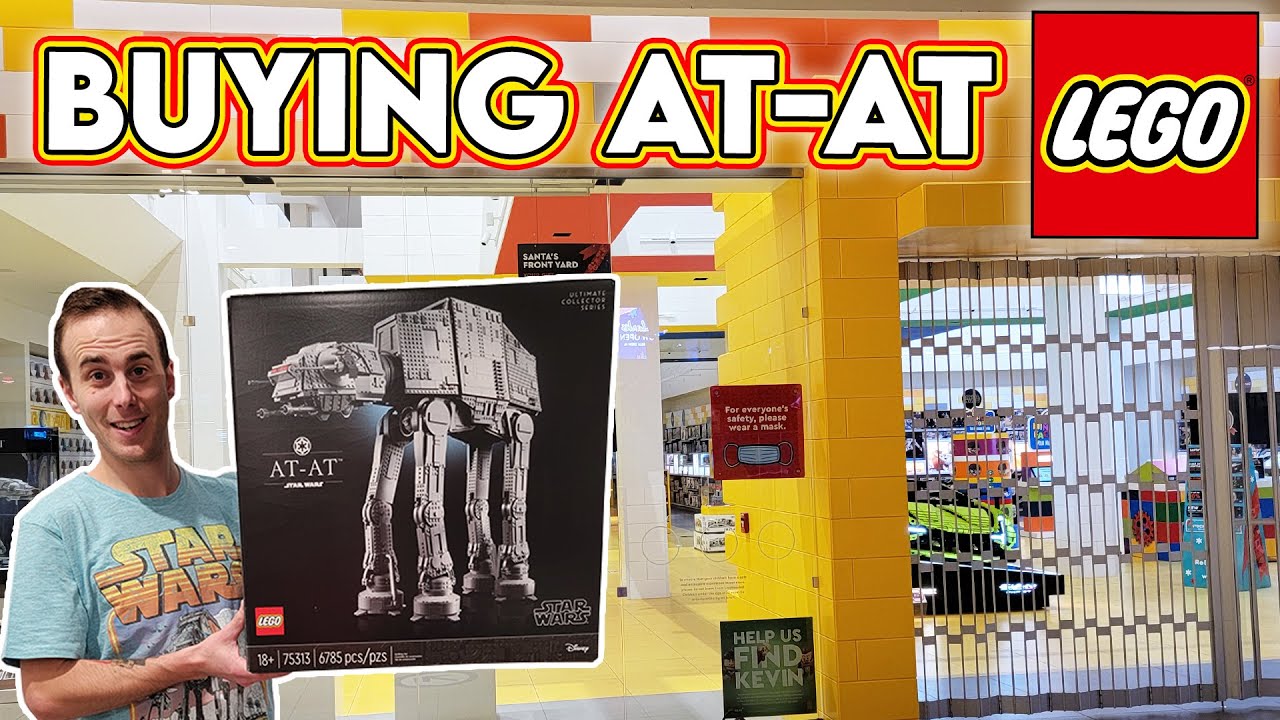 Buying the LEGO Star Wars UCS AT-AT Walker!!