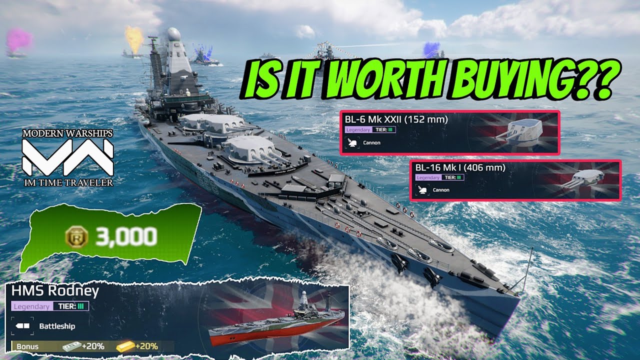 Modern Warships: HMS Rodney