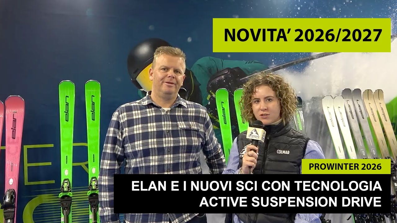 Elan presenta a Prowinter 2026 i nuovi sci con la tecnologia Active Suspension Drive