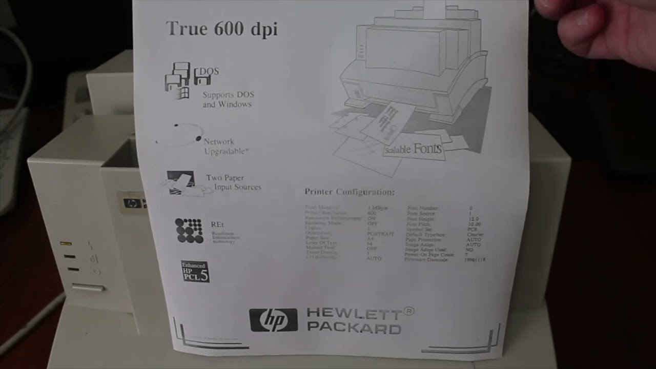 HP LaserJet 6L,  1997 год