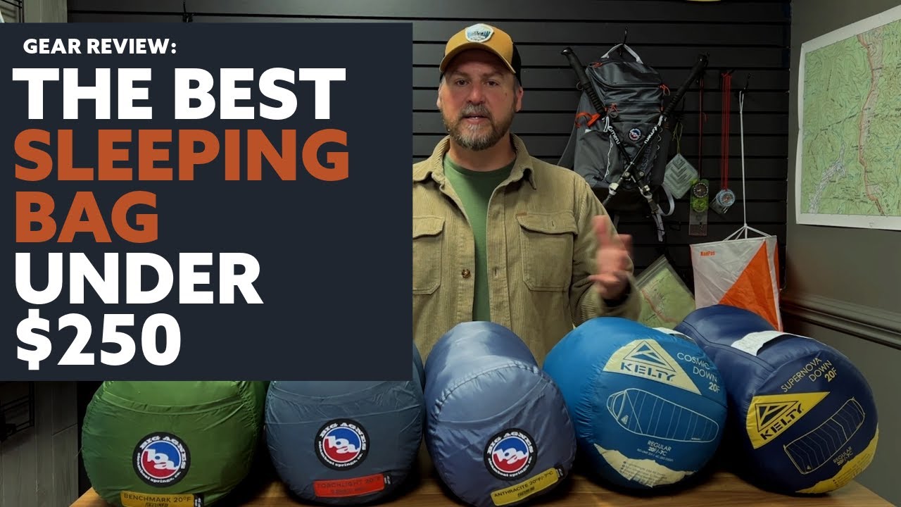 The Best 20 Degree Down Sleeping Bag Under 250. Here's the info you need to buy your next bag.