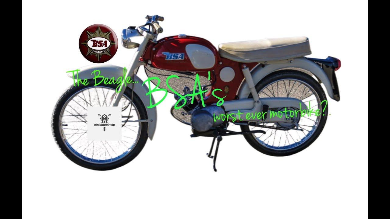 Motorcycle Disasters, The Beagle   BSA's Worst ever motorbike?   #💩 4K