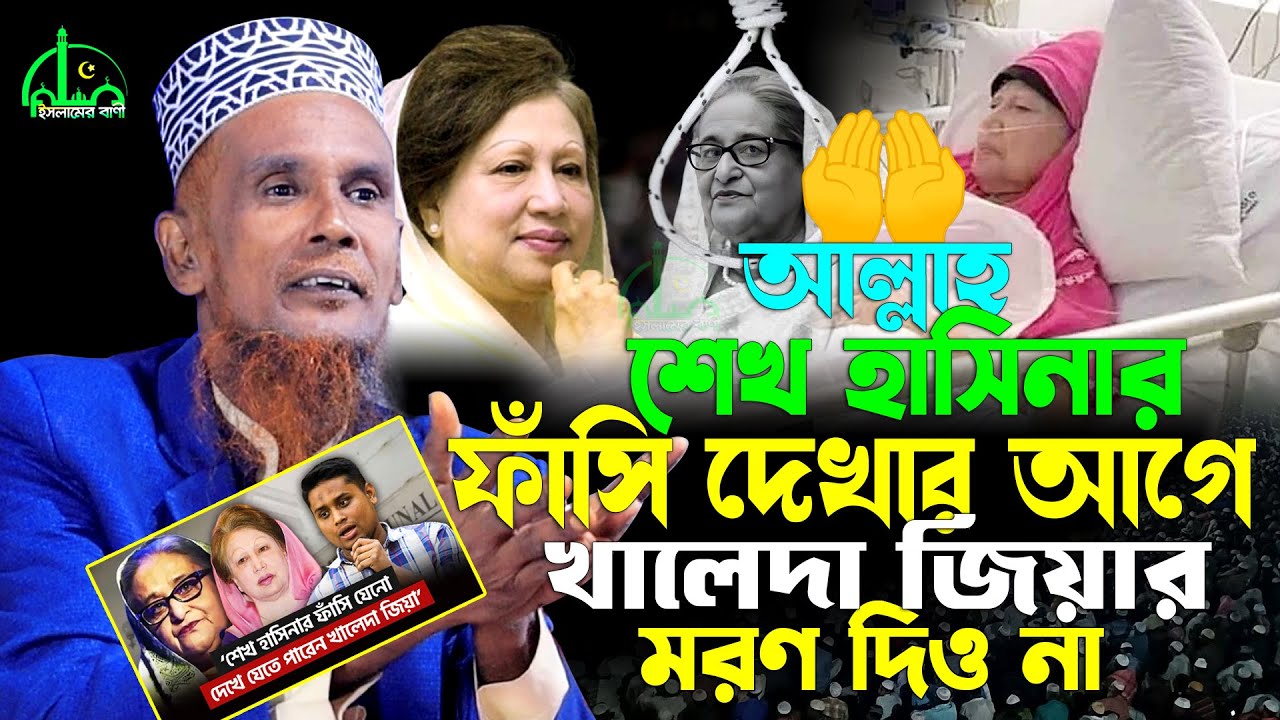 বিদায়ের পথে খালেদা জিয়া ' যা বললেন মাওলানা বাচ্চু আনসারী | বাচ্চু আনসারীর ওয়াজ | Bachchu Ansari