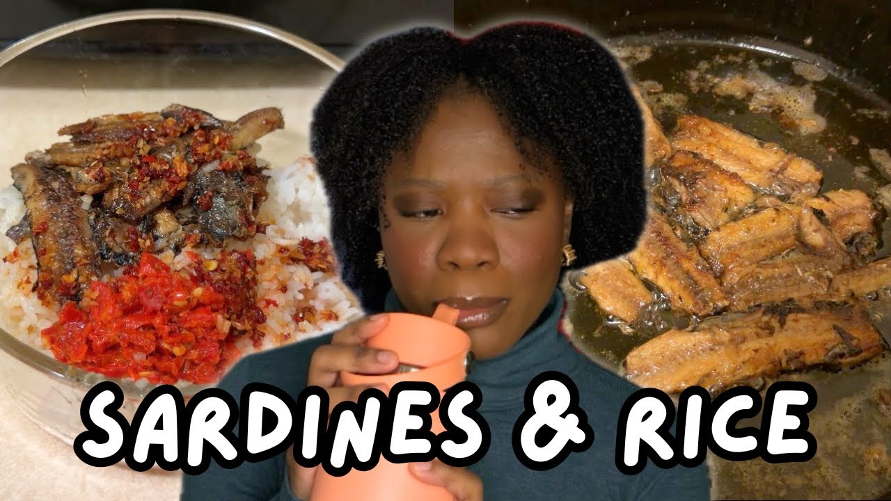 I made Sardines & Rice and it was good! Budget friendly meals 