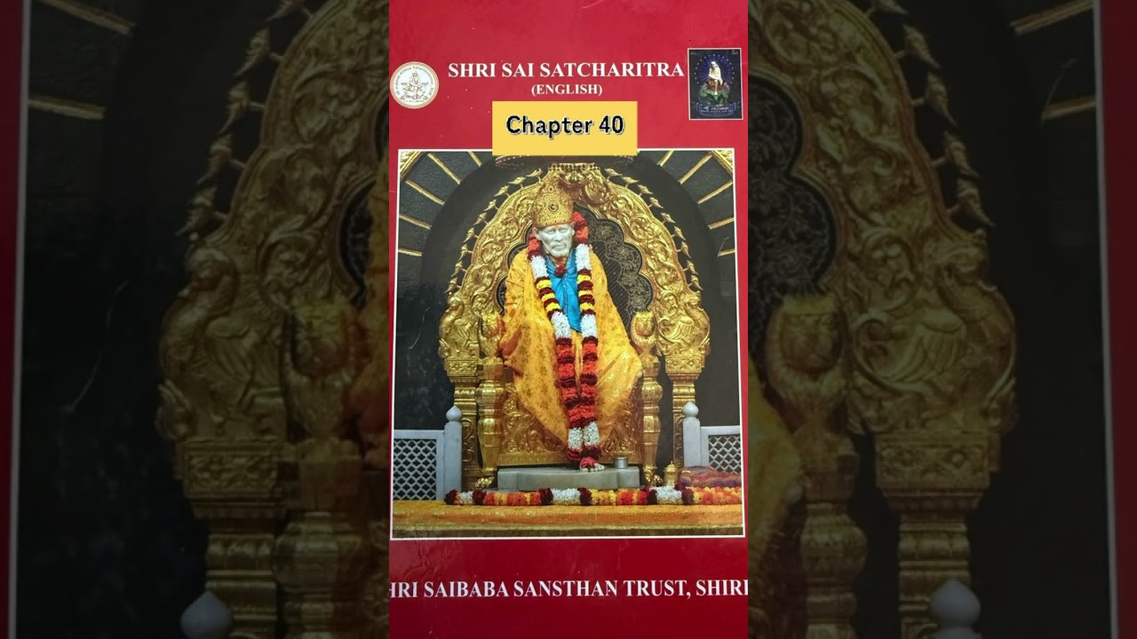Sai Satcharita (English)- Chapter 40