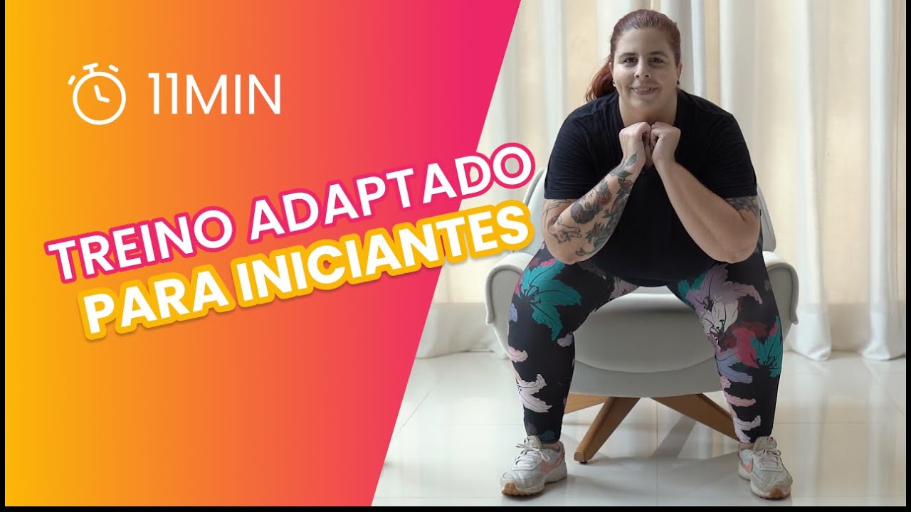Treino ADAPTADO para iniciantes em casa - Carol Borba