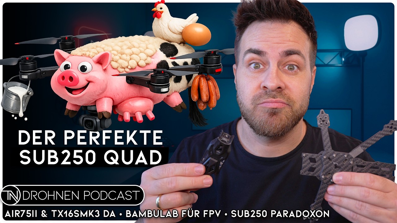 DJI O4 Pro ausverkauft? So bauen wir die perfekte Sub250 – mein Masterplan | Drohnen Podcast