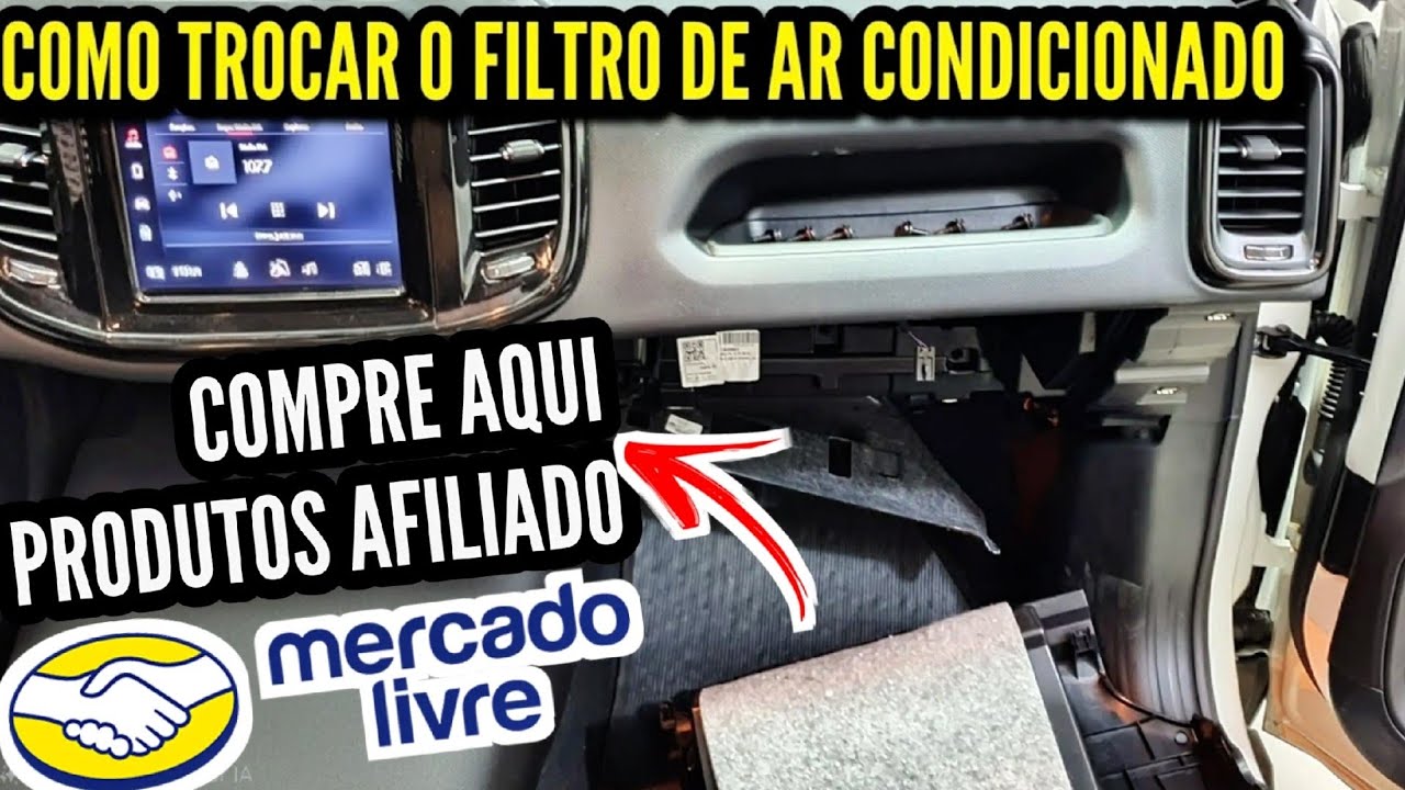 COMO TROCAR O FILTRO AR CONDICIONADO FIAT TORO FILTRO CABINE FIAT TORO