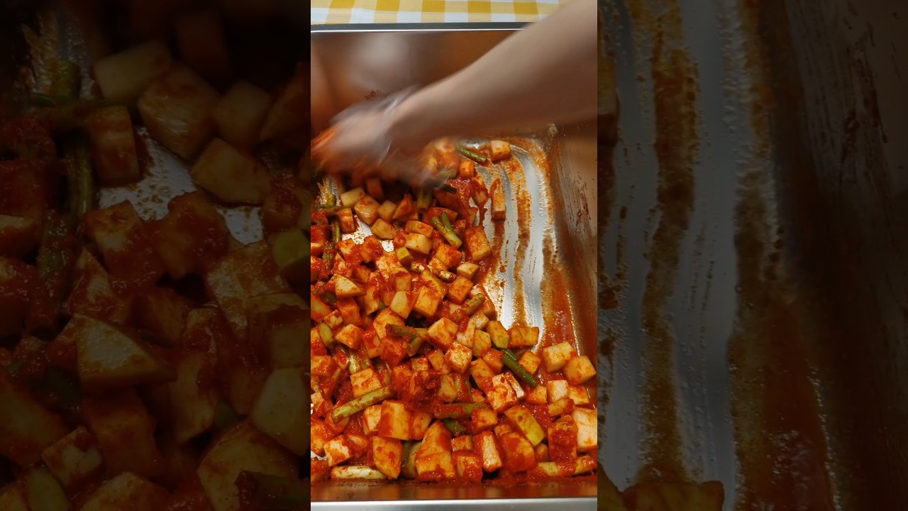 Amazing Radish Kimchi & Mini Rice Cooker! 🌶️🍚