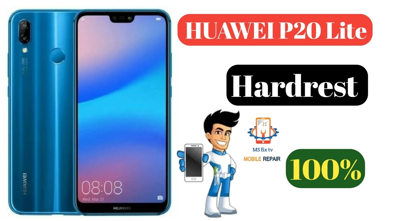 Huawei P20 lite || hardrest || factory reset