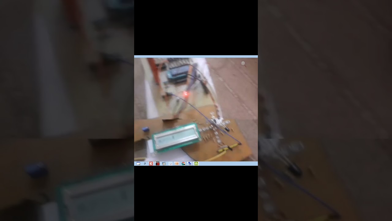 Fire detection using IR LED and   PIC16F877A microcontroller. 