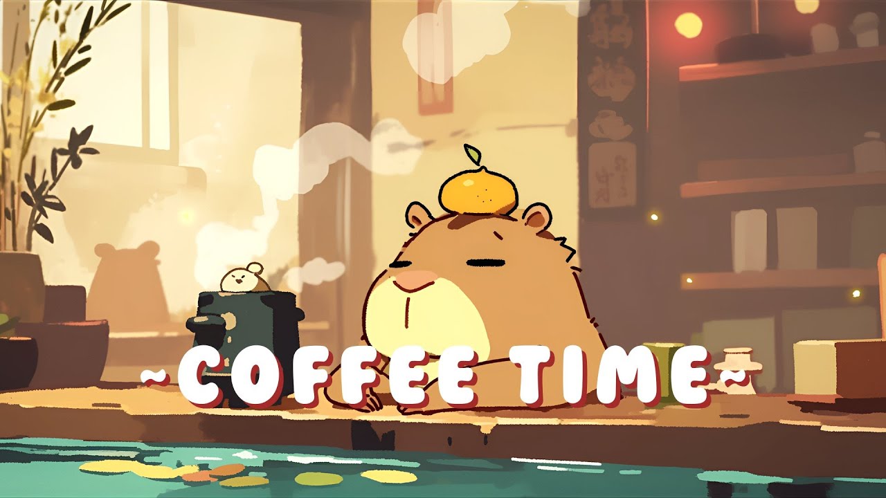 Capybara Beat Station - Japanese-inspired Lofi Collection ~ Relaxing Vibes ~ 📚 🎵
