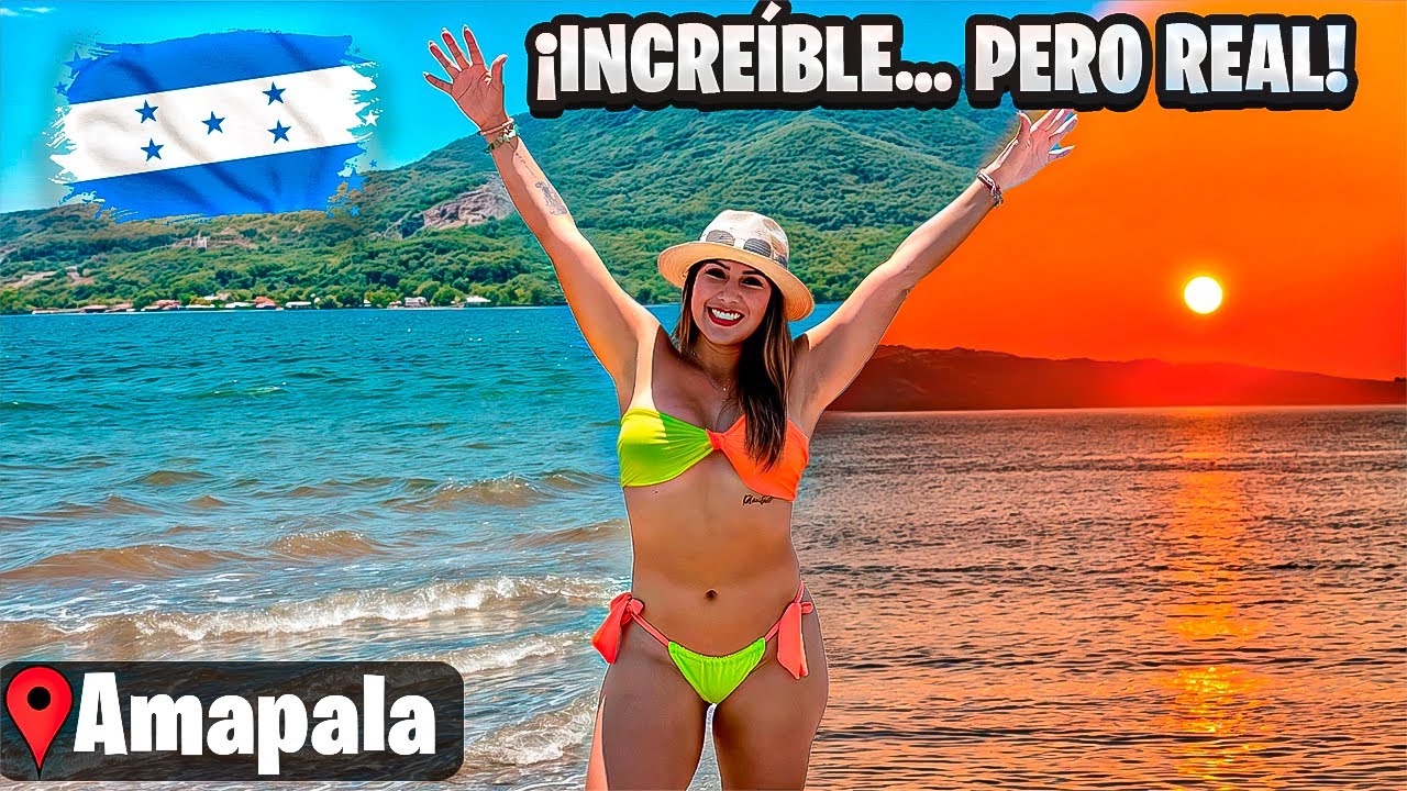 Este paraíso está en Honduras... y casi NADIE lo conoce 🇭🇳Amapala
