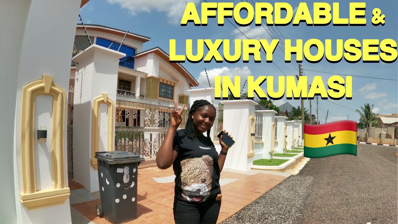 PLANNED, BEAUTIFUL AND LUXURY BUILT HOUSES / ESTATE IN GHANA,KUMASI || KWADASO OHWIMASE HILLTOP