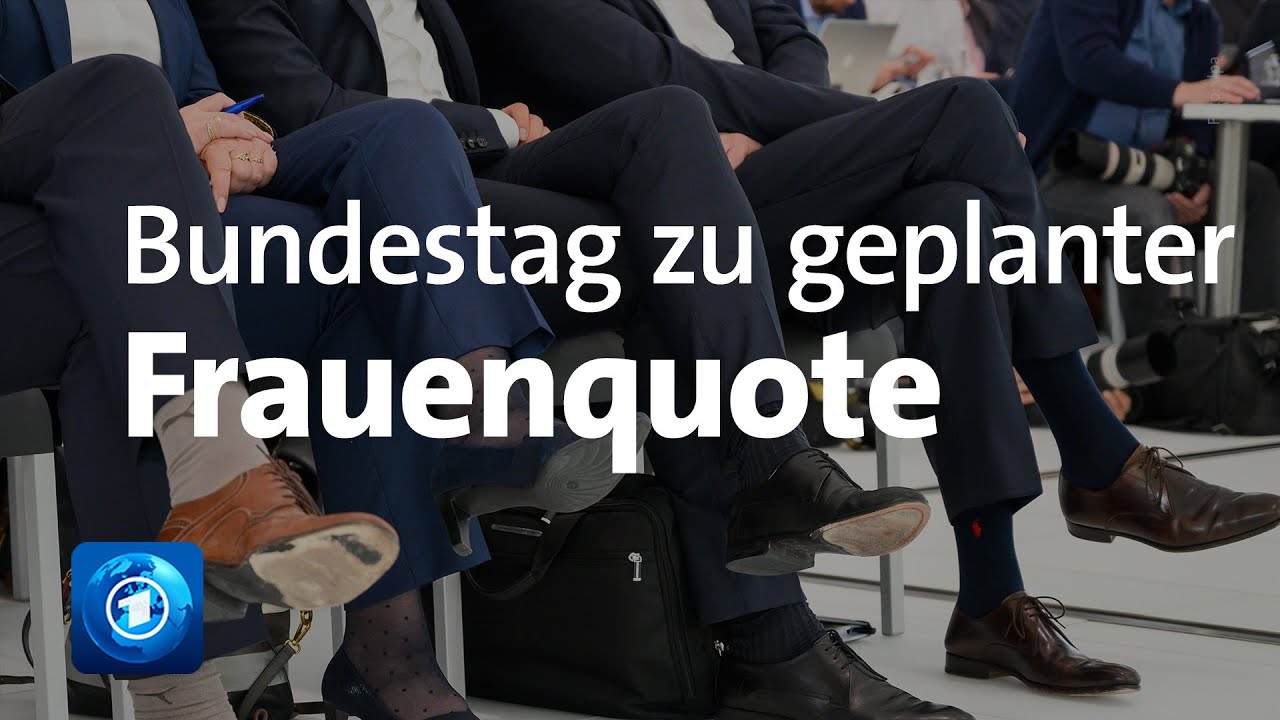 Bundestag debattiert zu geplanter Frauenquote