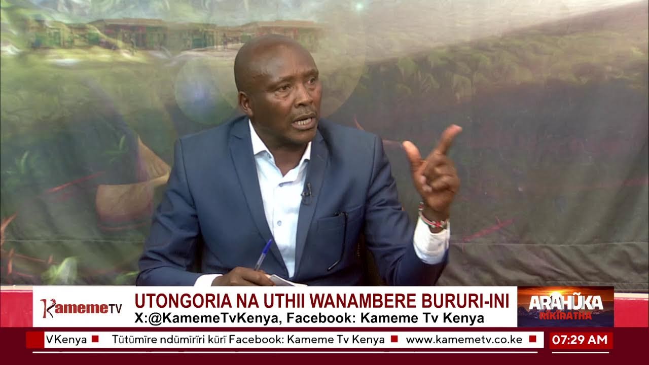 Utongoria na uthii wa nambere bururi-ini #ArahukaRikiratha
