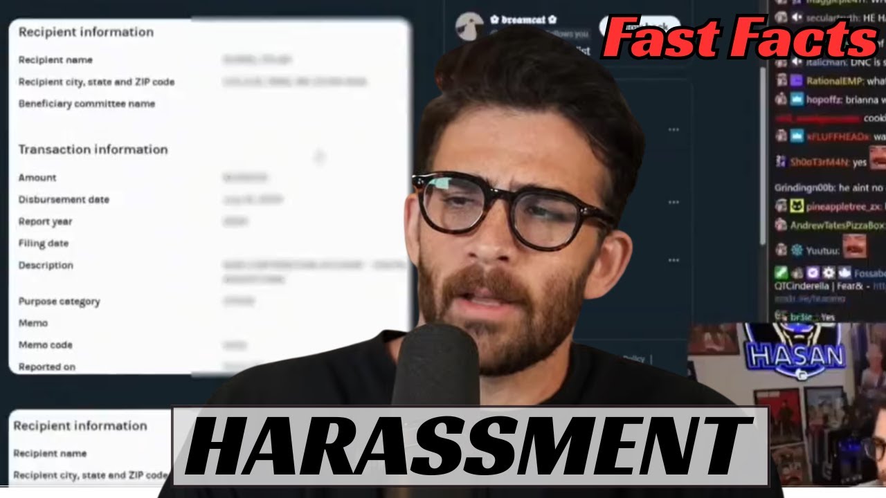 Hasan's Cyber Harassment (Fast Facts)