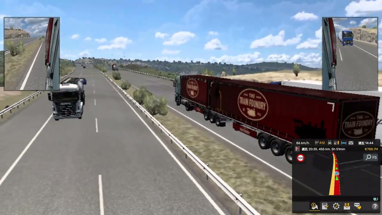 Euro Truck Simulator 2 Driving Live