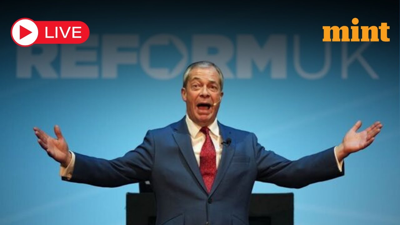 Farage Speech Live | Nigel Farage Makes Huge Announcement | Reform UK Party | Farage Vs Starmer