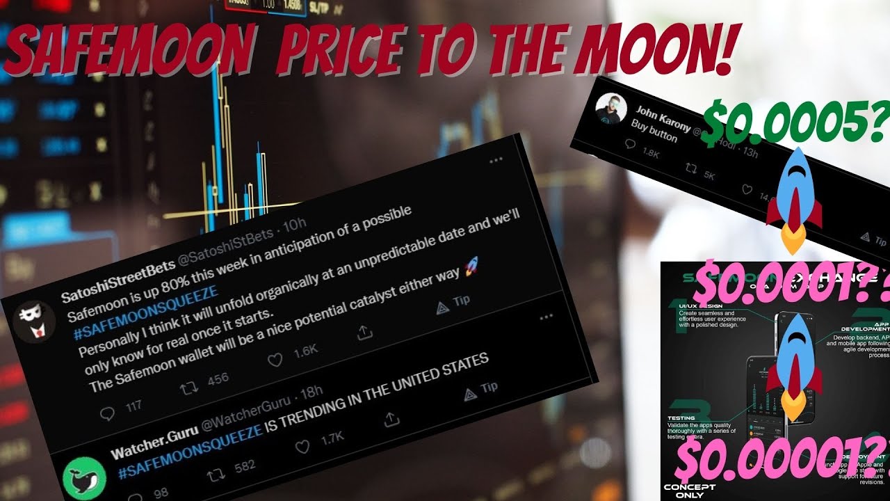 #SAFEMOONSQUEEZ TO $ 0.0000048!!! SafeMoon Price is BLOWING UP!!!