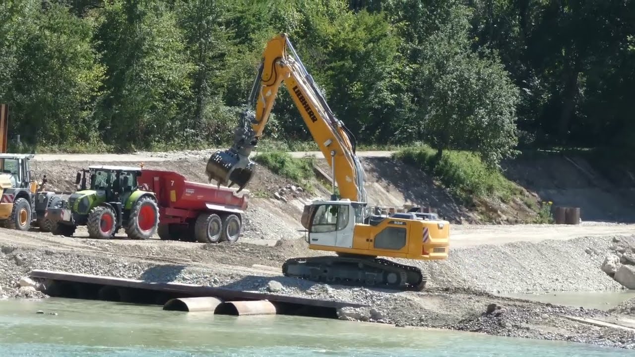 Max Wild - Liebherr 934 / Claas 660 Arion - Projekt 