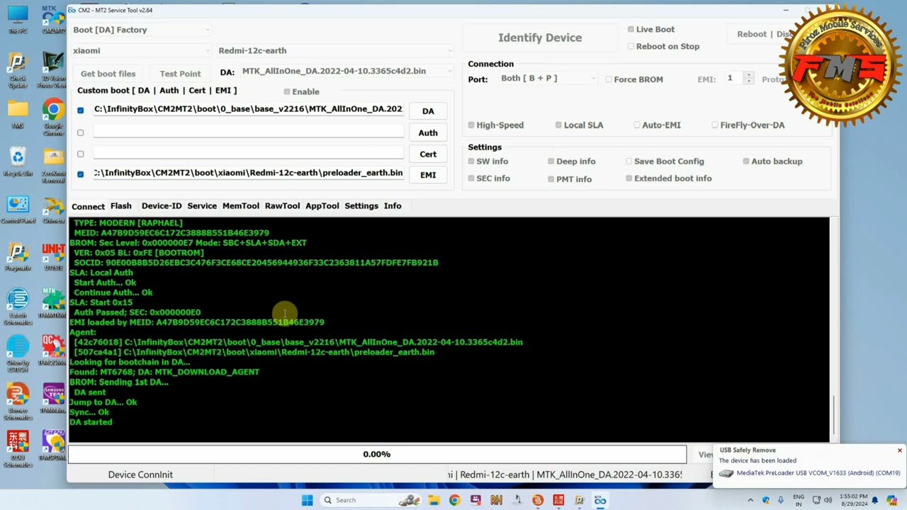 Fixing Connection Problem with Cm2 Dongle