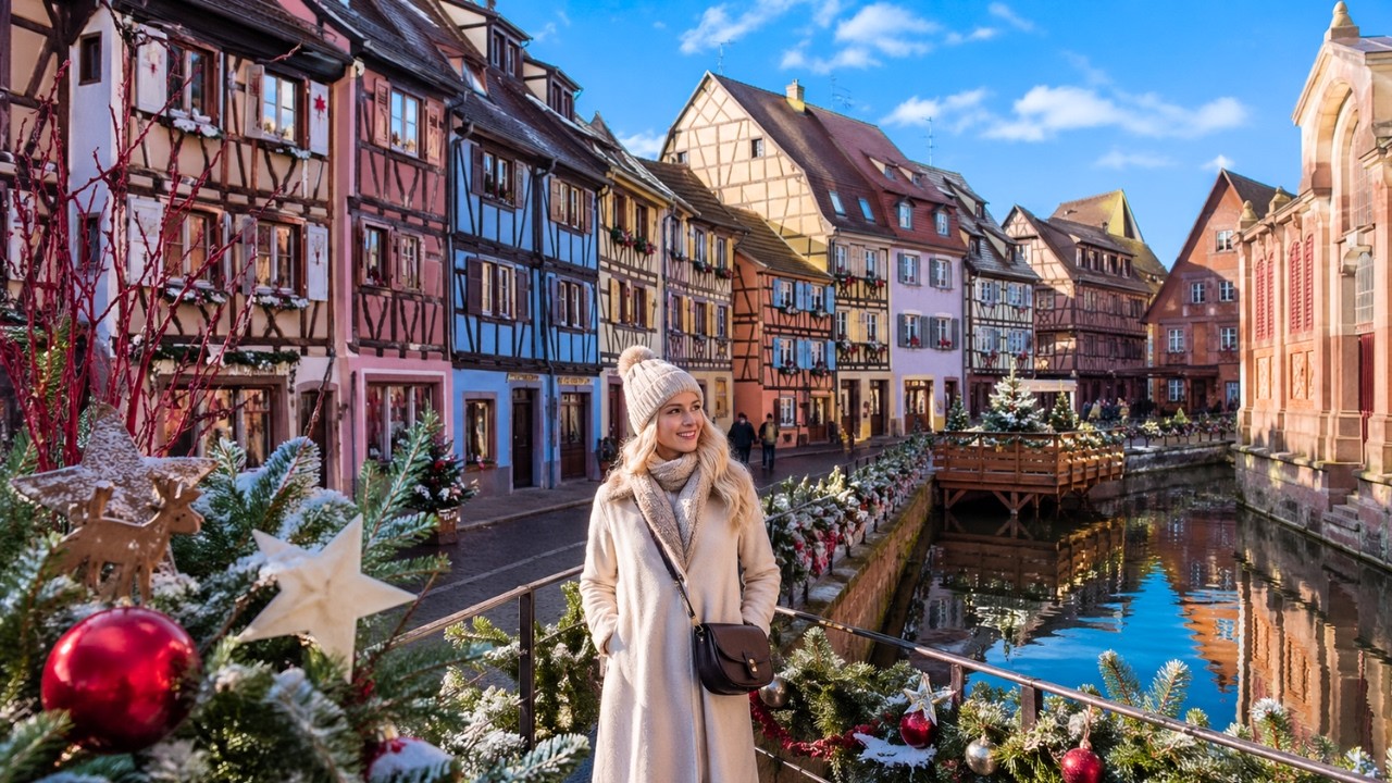I Explored a Fairytale Christmas Town in France  | Narrated Walking Tour