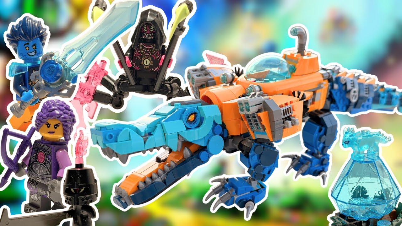 Обзор набора LEGO Dreamzzz «Подводная лодка крокодила» 2026 года! Набор 71512