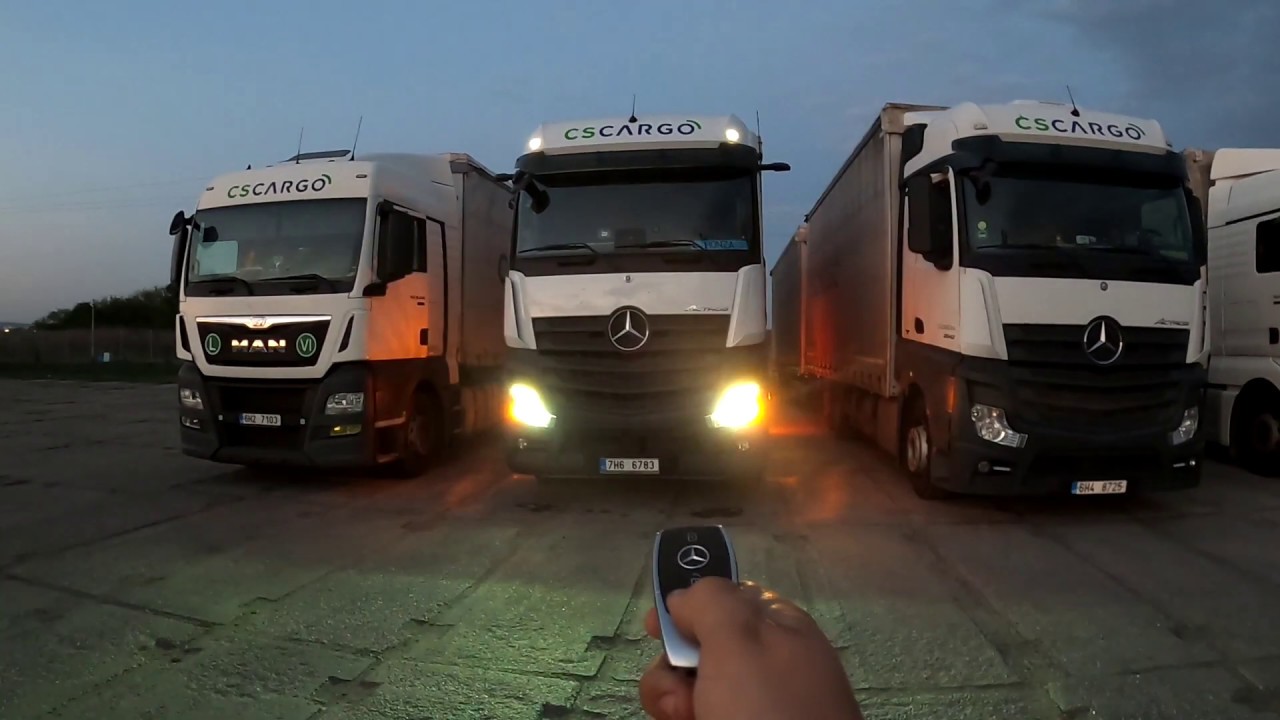 Rychlý pohled do kabiny Mercedes-Benz MP5 1845 2020