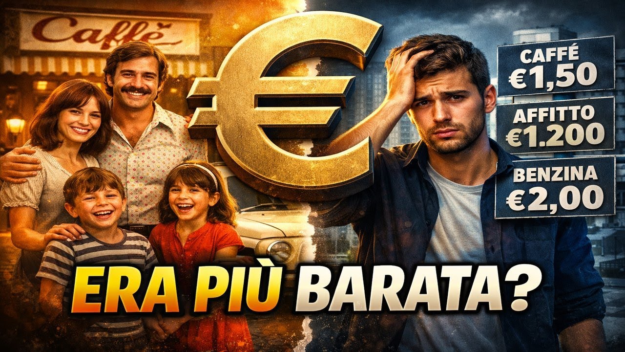 Il GIORNO in cui l'ITALIA ERA BARATA: Prezzi REALI degli Anni 70 vs. Oggi