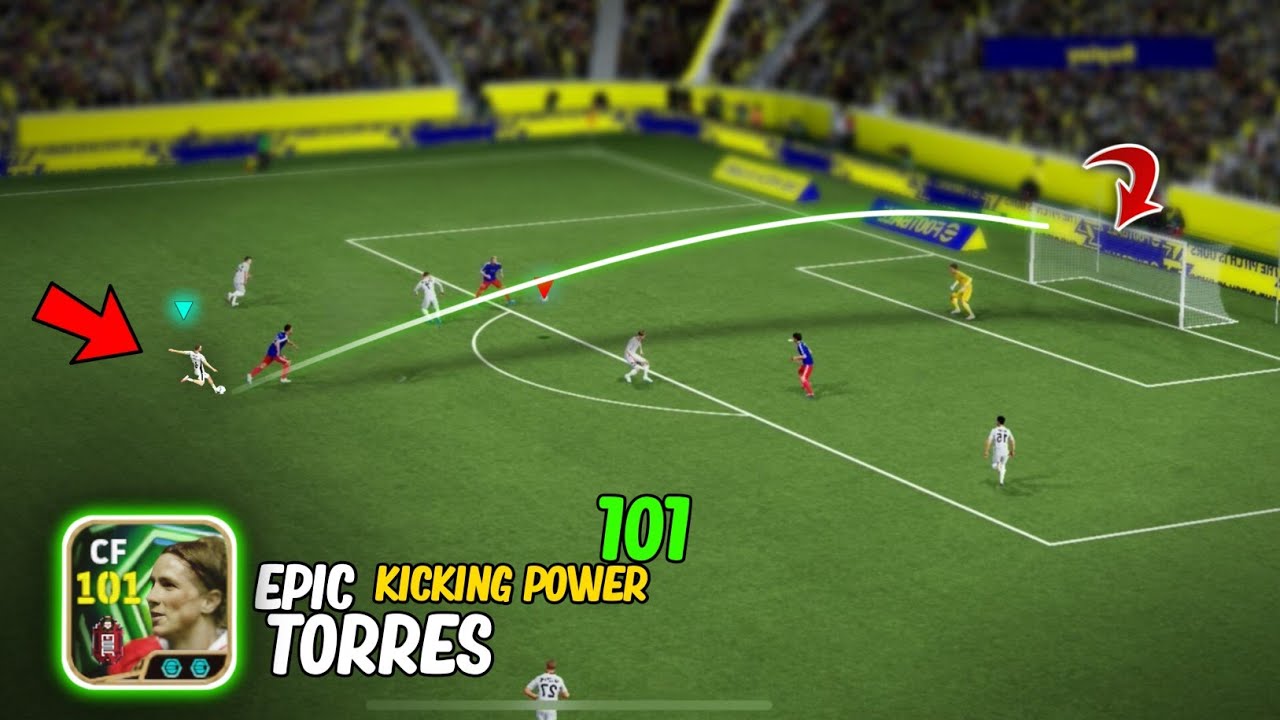 Stop him!! Best Torres card? (epic booster) young Torres review - goals skills 😈