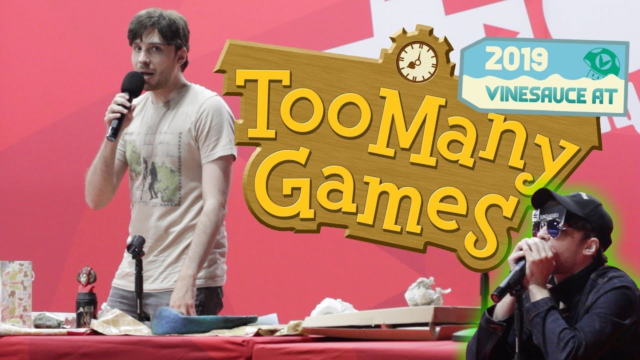 Vinesauce Panel : Too Many Games 2019