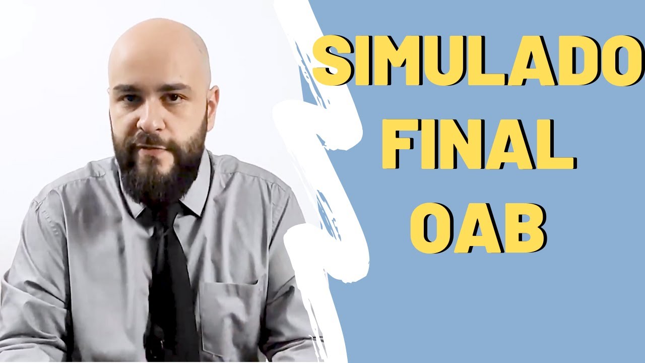 Os cinco passos para realizar o simulado final da 1ª fase da OAB