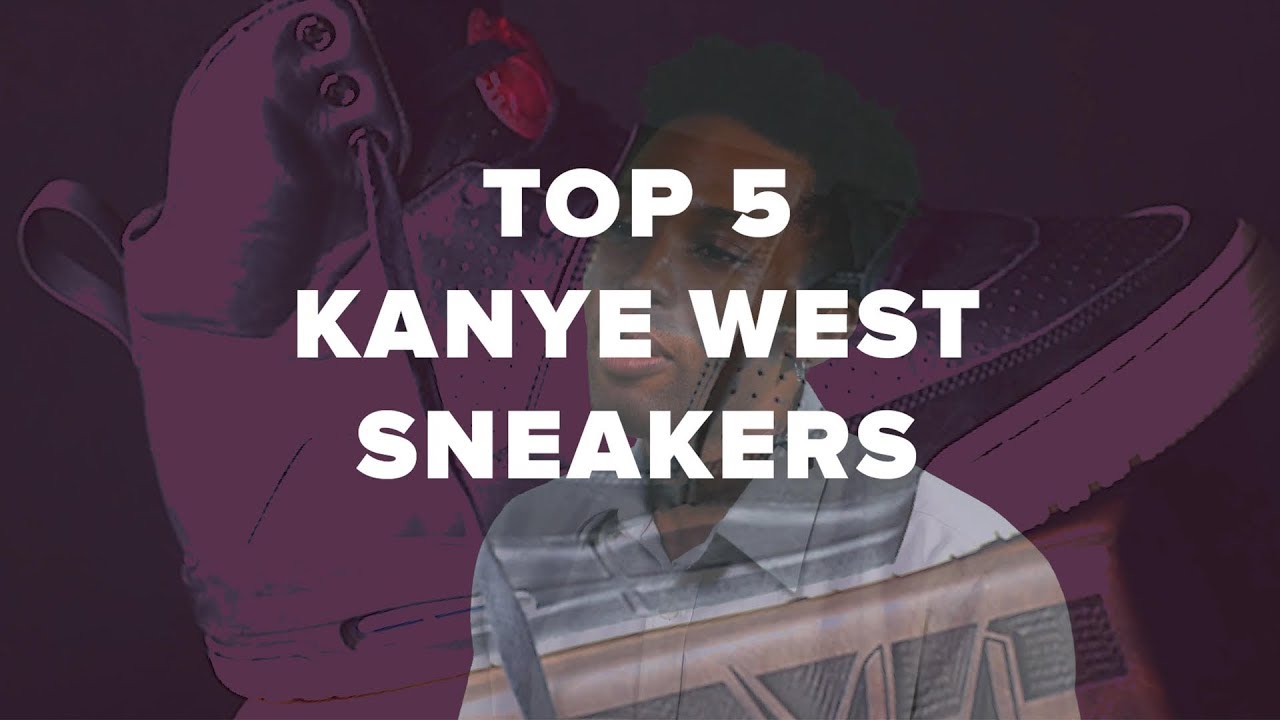 TOP 5 Sneakers designed by Kanye West