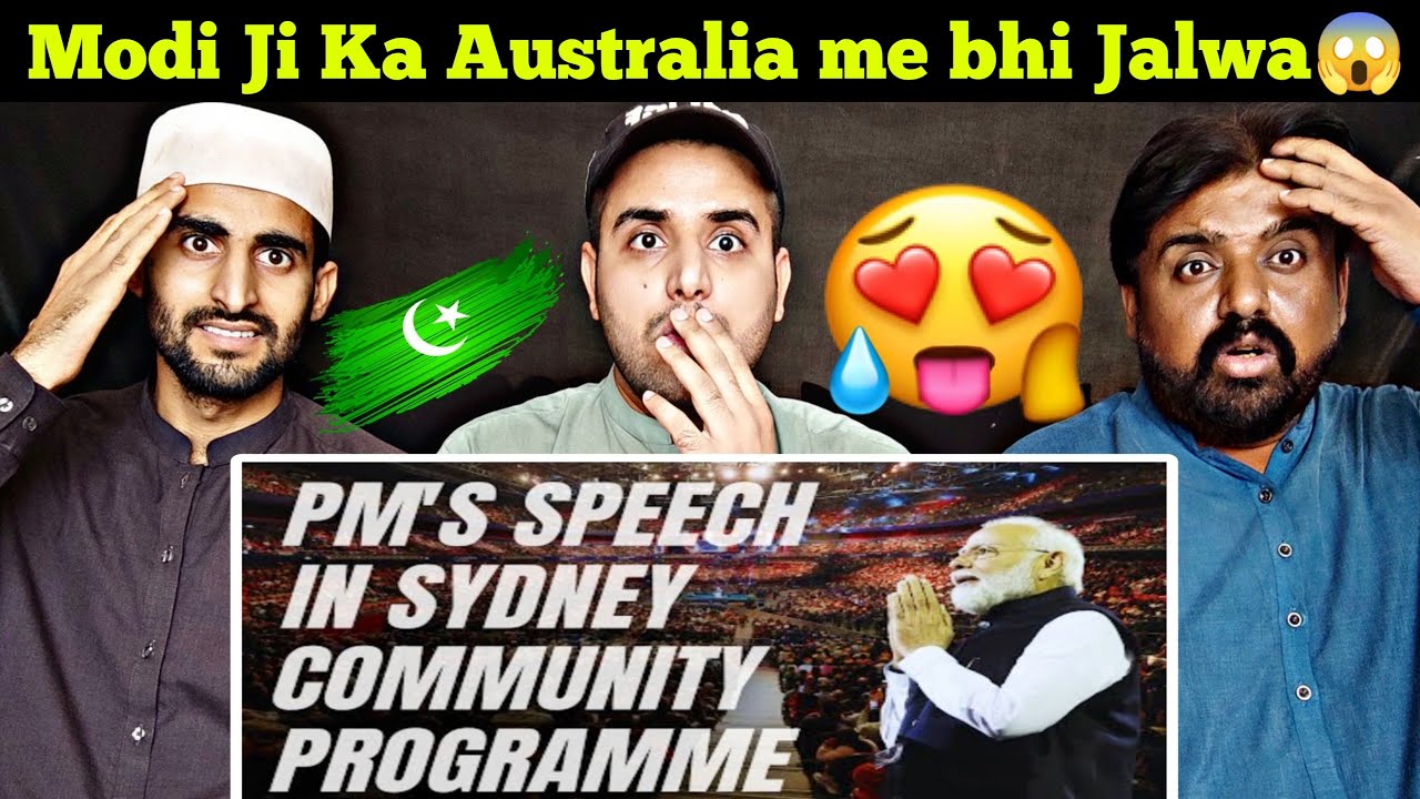Pakistani Reaction on PM Modi addresses community programme in Sydney, Australia