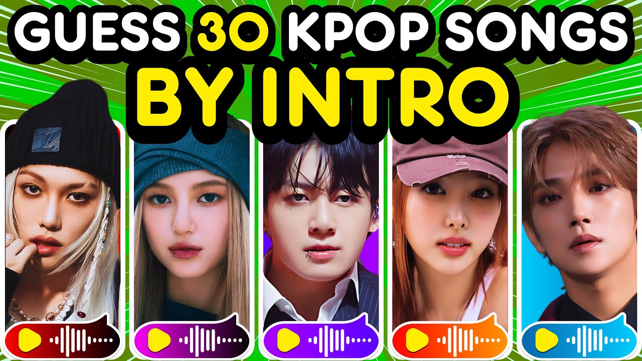 ❓ Guess 30 KPOP SONGS By The INTRO [Part 5] 🎧 | KPOP QUIZ 🔥