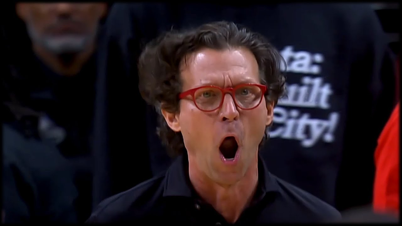 Hawks Coach Quin Snyder was FUMING and gets Ejected from the Game