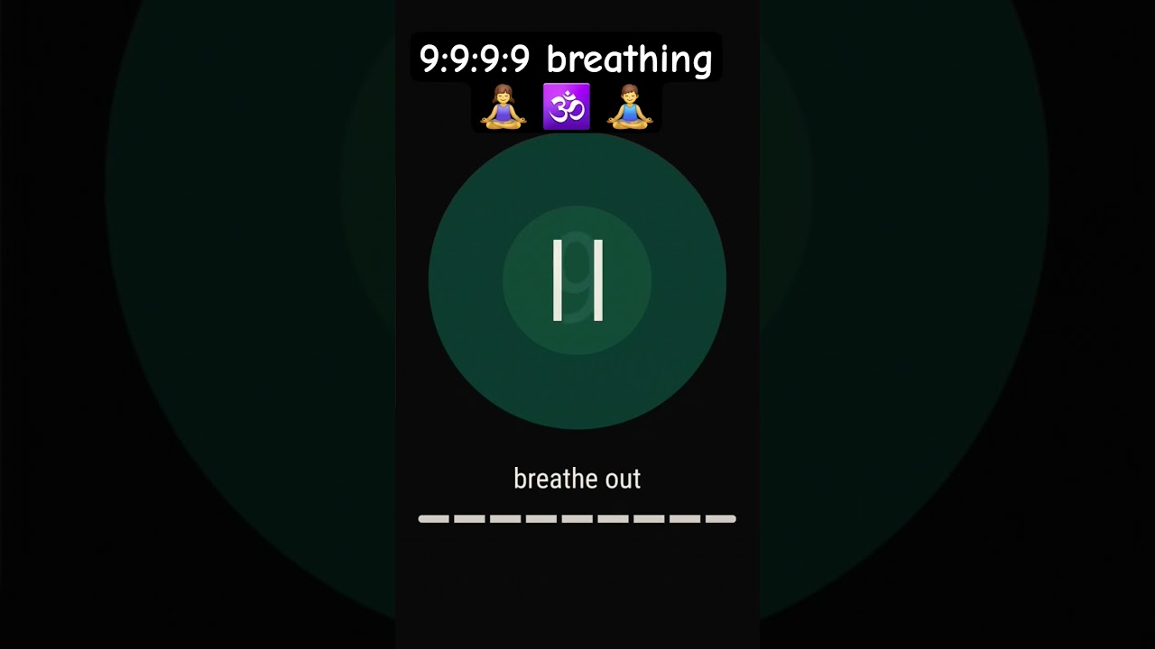 9:9:9:9 breathing technique (23/108) #pranayama #breathingexercises #yogabreathing #yoga