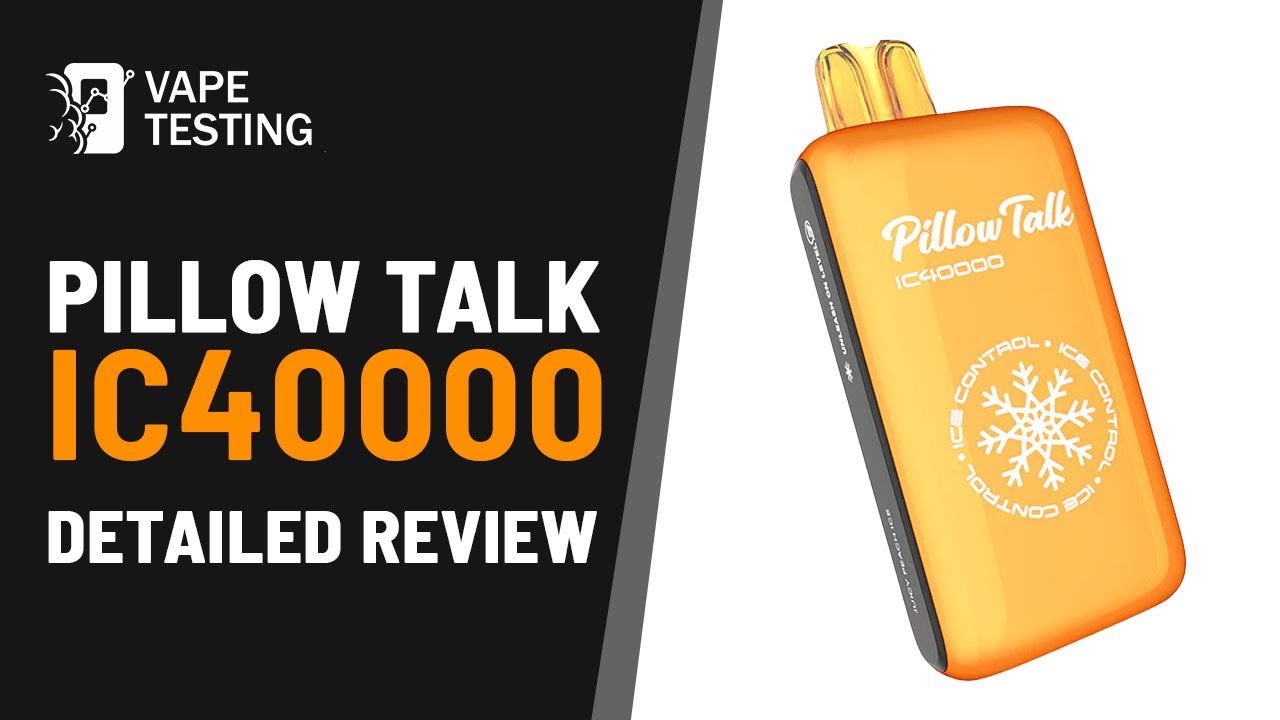 Pillow Talk IC40000 Disposable Pod Review | Dual-Tank with Adjustable Cooling