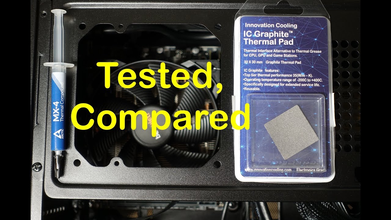 IC Graphite Thermal Pad Testing and Comparison