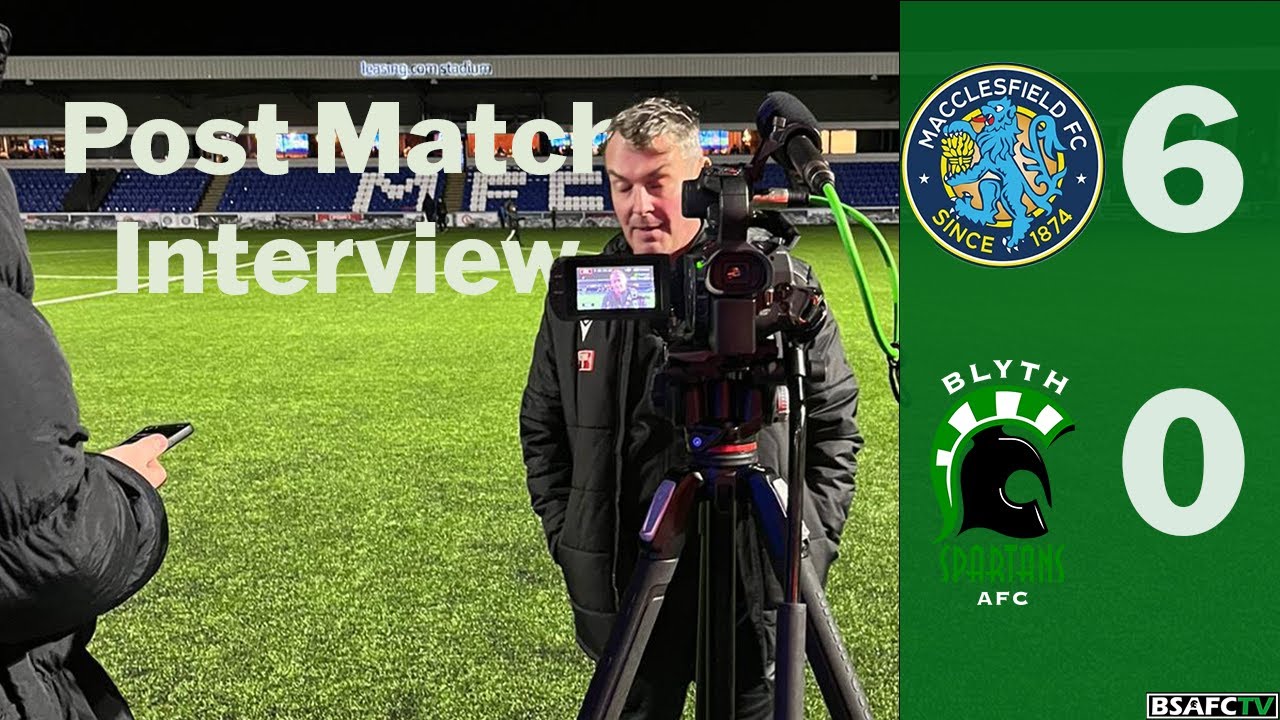Interview| Michael Connor's post-match assessment against Macclesfield FC
